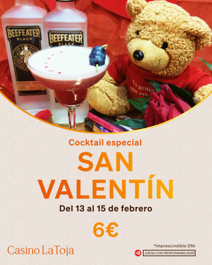 cocktail san valentín