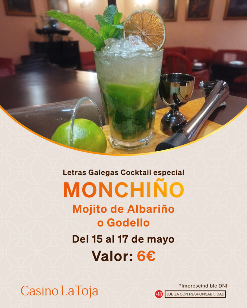 coctel especial: mojito de albariño